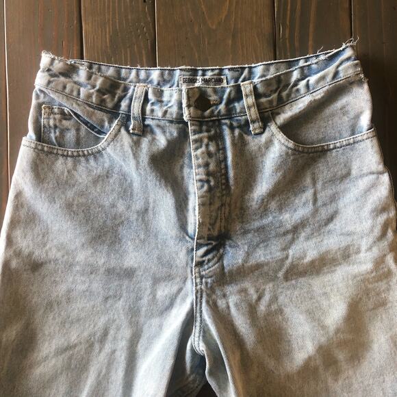 Guess Georges Marciano high rise cut off jean shorts women's size 29 - Picture 2 of 8